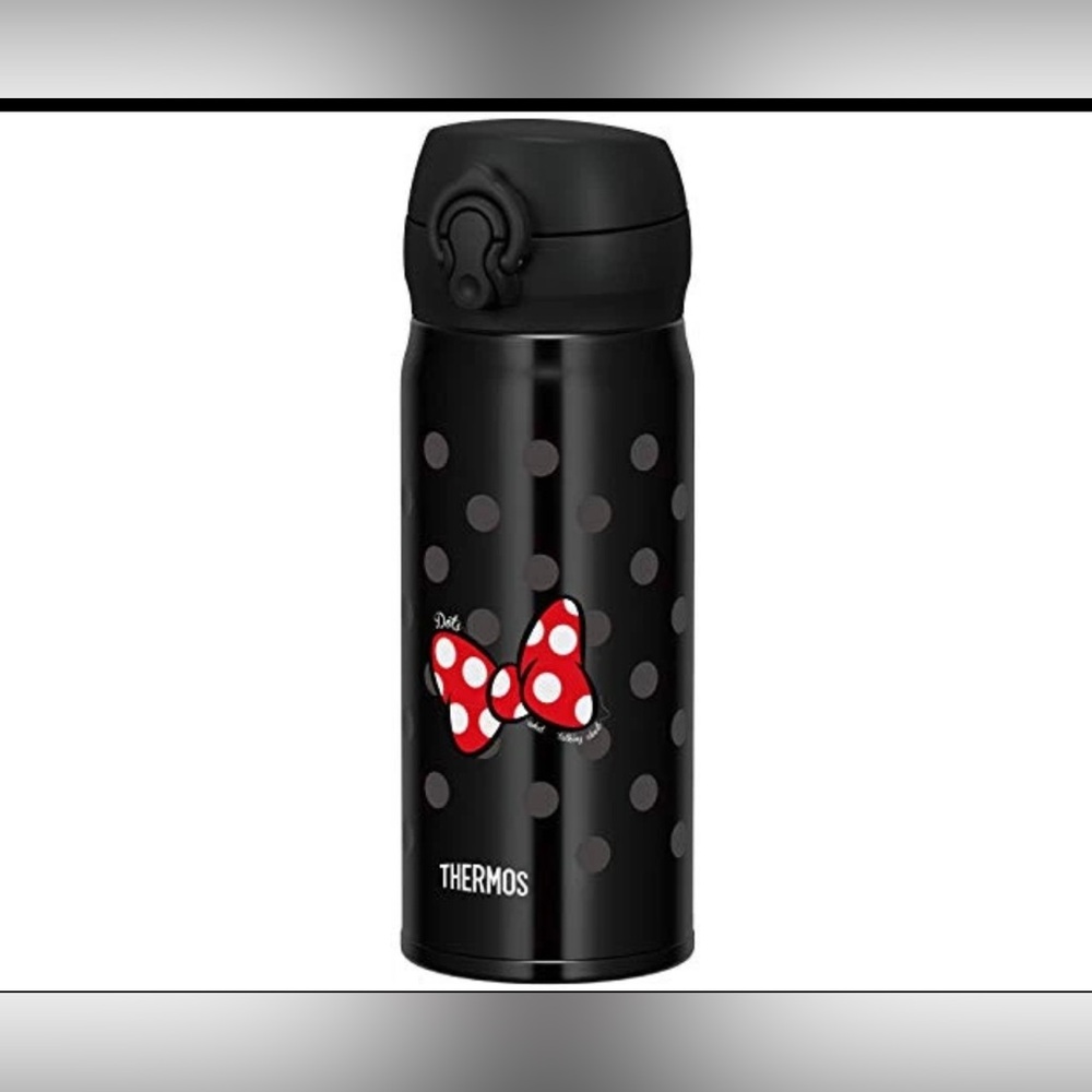 DisneyJapanThermos JNL-403DS R-BK WaterBottleVacuum InsulatedTravelMug13.5 fl oz